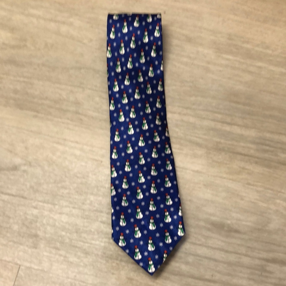 Frosty the Snowman Jos A Bank tie